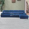 Rahat L Şekilli Royal Blue Salon Kanepe